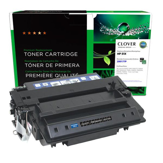 REMANUFACTURED HP EXTENDED YIELD TONER CARTRIDGE  - Q7551X(J)