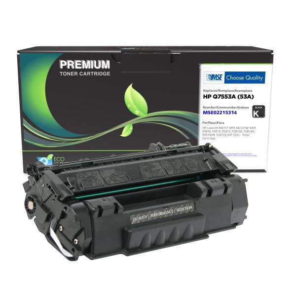 MSE REMANUFACTURED HP TONER CARTRIDGE  - Q7553A