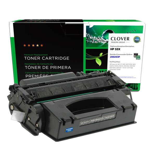 REMANUFACTURED HP EXTENDED YIELD TONER CARTRIDGE  - Q7553X(J)