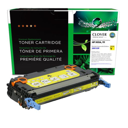 REMANUFACTURED HP YELLOW TONER CARTRIDGE  - Q7582A