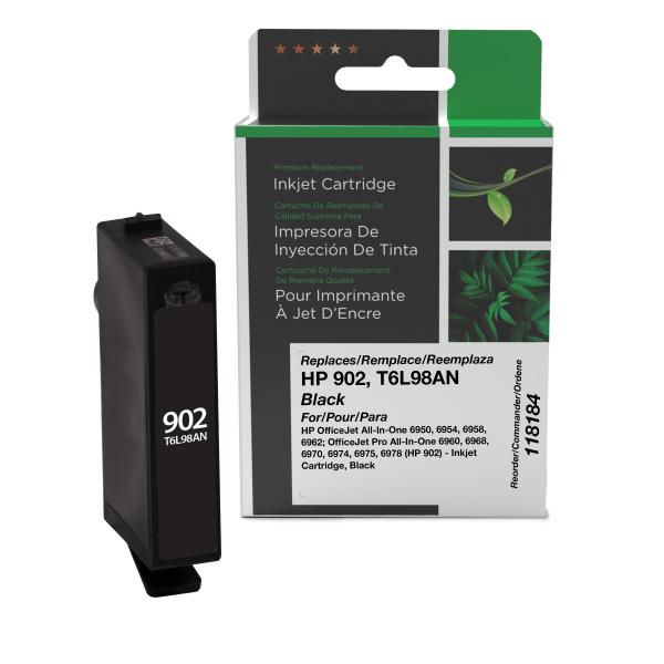 REMANUFACTURED HP BLACK INK CARTRIDGE  - T6L98AN