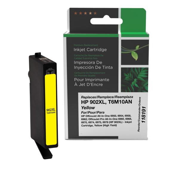 REMANUFACTURED HP HIGH YIELD YELLOW INK CARTRIDGE  - T6M10AN