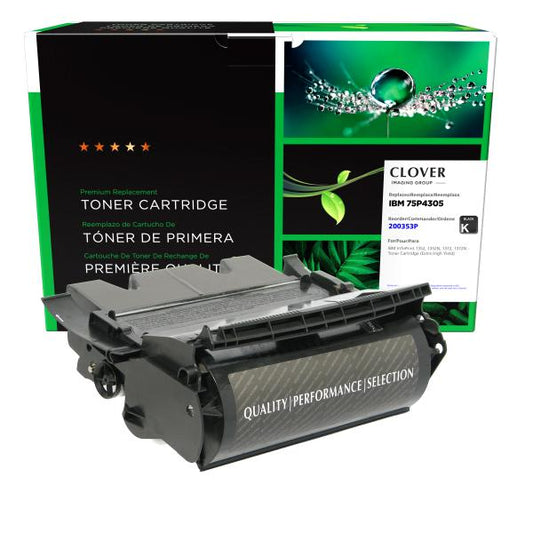 REMANUFACTURED IBM EXTRA HIGH YIELD TONER CARTRIDGE FOR IBM 1352/1372 - 75P4305