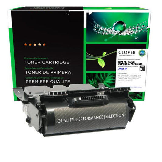 REMANUFACTURED IBM HIGH YIELD TONER CARTRIDGE FOR IBM 1532/1552/1572/1650 - 75P6958, 75P6959, 75P6960, 75P6961