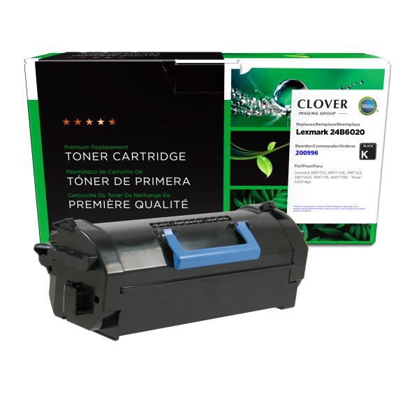 REMANUFACTURED LEXMARK TONER CARTRIDGE  - 24B6020