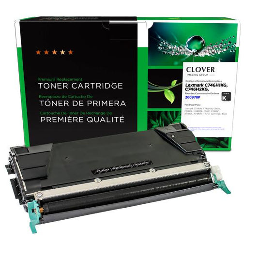 MSE REMANUFACTURED LEXMARK YELLOW TONER CARTRIDGE  - C746A1YG, C746A2YG, X746A1YG, X746A2YG