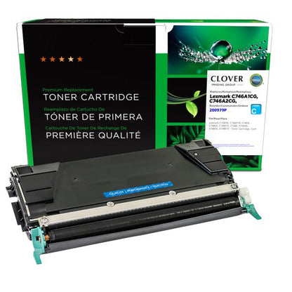 MSE REMANUFACTURED LEXMARK HIGH YIELD YELLOW TONER CARTRIDGE  - C736H2YG