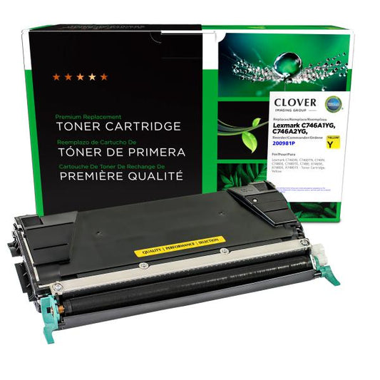 MSE REMANUFACTURED LEXMARK MAGENTA TONER CARTRIDGE  - C746A1MG, C746A2MG, X746A1MG, X746A2MG