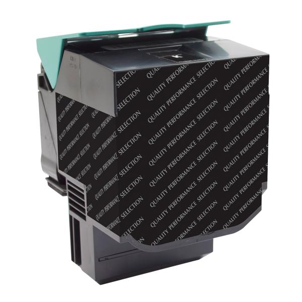 MSE REMANUFACTURED LEXMARK HIGH YIELD BLACK TONER CARTRIDGE  - 70C0H10, 70C1HK0, 80C1HK0