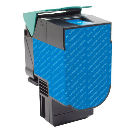 MSE REMANUFACTURED LEXMARK EXTRA HIGH YIELD CYAN TONER CARTRIDGE  - 70C0X20, 70C1XC0, 80C0X20, 80C1XC0