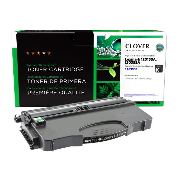 REMANUFACTURED LEXMARK TONER CARTRIDGE  - 12015SA, 12035SA