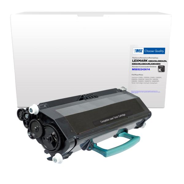 REMANUFACTURED LEXMARK TONER CARTRIDGE  - E260A11A, E260A21A, E260A31G, E260A41G, E260A80G