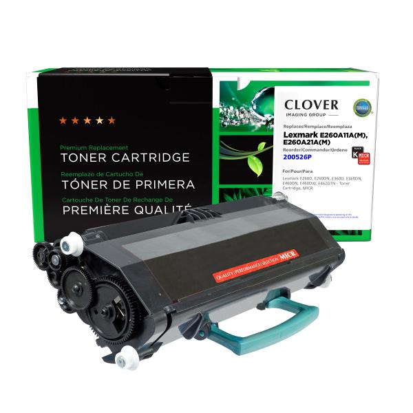 MICR PRINT SOLUTIONS LEXMARK NEW REPLACEMENT MICR TONER CARTRIDGE  - E260A11A, E260A21A