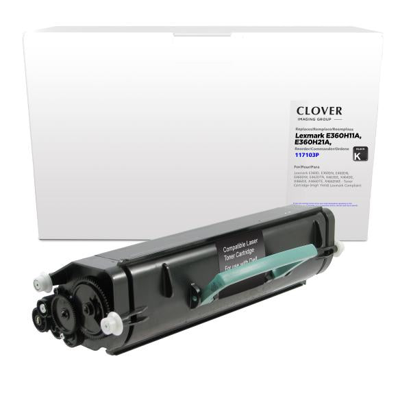 REMANUFACTURED LEXMARK HIGH YIELD TONER CARTRIDGE  - E360H11A, E360H21A, E360H31G, E360H41G, E360H80G, X463H11G, X463H21G