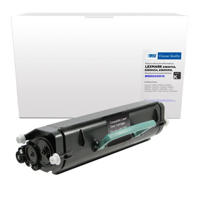 MSE REMANUFACTURED LEXMARK HIGH YIELD TONER CARTRIDGE  - E360H11A, E360H21A, E360H31G, E360H41G, E360H80G, X463H11G, X463H21G