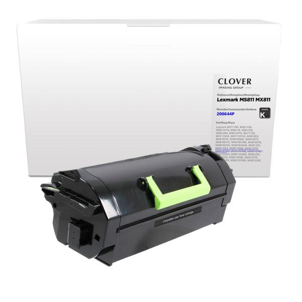 REMANUFACTURED LEXMARK EXTENDED YIELD TONER CARTRIDGE  - 52D0HA0(J), 52D1H00(J), 62D0HA0(J), 62D1H00(J)