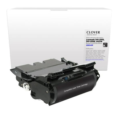 REMANUFACTURED LEXMARK HIGH YIELD TONER CARTRIDGE  - 34015HA, 34035HA, 34080HW