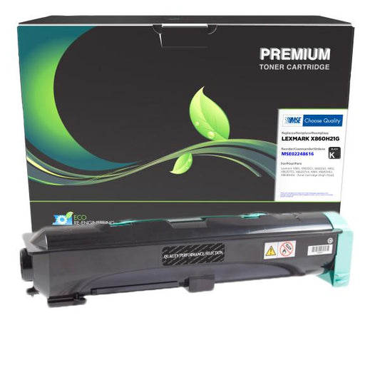 REMANUFACTURED LEXMARK HIGH YIELD TONER CARTRIDGE  - X860H21G