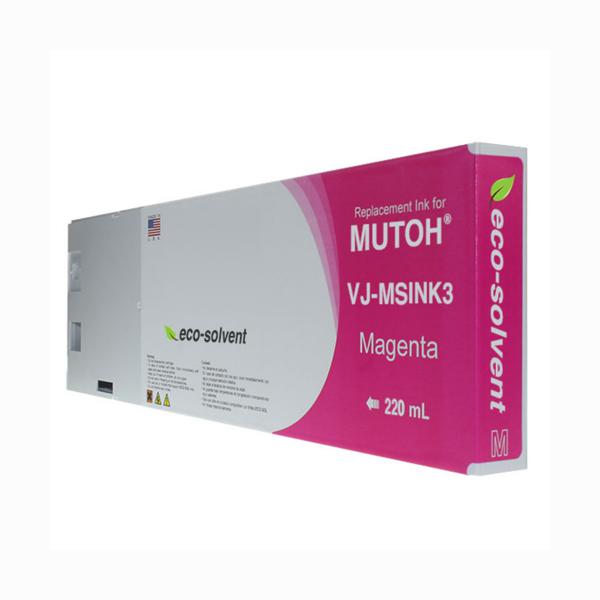 NON-OEM MUTOH NEW MAGENTA WIDE FORMAT INKJET CARTRIDGE  - VJ-MSINK3A-MA220