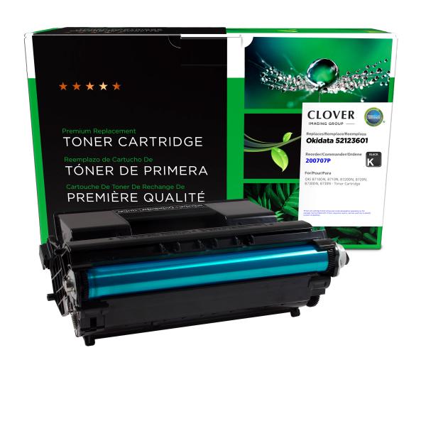 REMANUFACTURED OKIDATA TONER CARTRIDGE  - 52123601