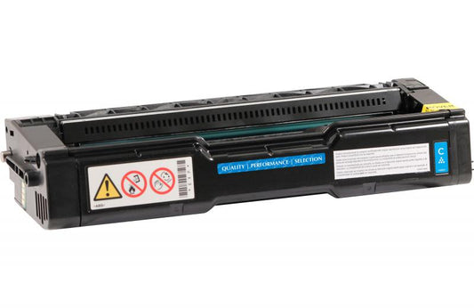 REMANUFACTURED RICOH HIGH YIELD CYAN TONER CARTRIDGE  - 406476