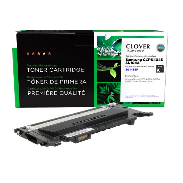 REMANUFACTURED SAMSUNG BLACK TONER CARTRIDGE  - CLT-K404S, SU104A