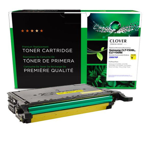 SAMSUNG REMANUFACTURED HIGH YIELD YELLOW TONER