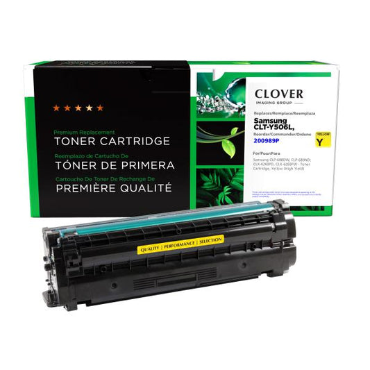 SAMSUNG REMANUFACTURED HIGH YIELD YELLOW TONER