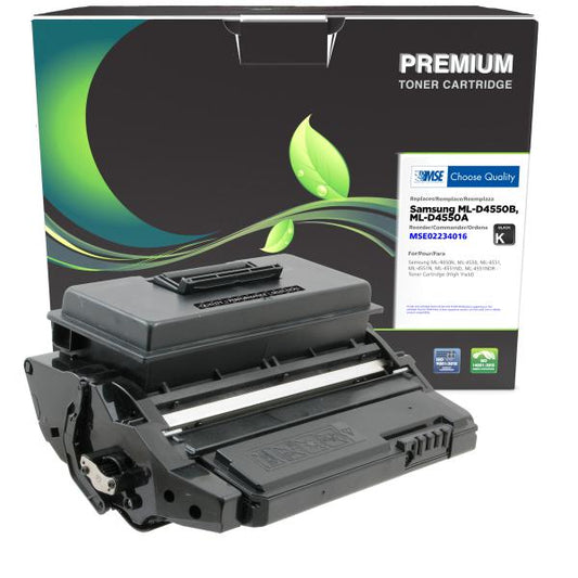 MSE REMANUFACTURED SAMSUNG HIGH YIELD TONER CARTRIDGE  - ML-D4550B, ML-D4550A