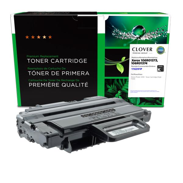 REMANUFACTURED XEROX HIGH YIELD TONER CARTRIDGE  - 106R01373, 106R01374