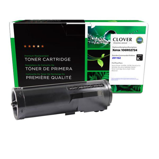 REMANUFACTURED XEROX EXTRA HIGH YIELD METERED TONER CARTRIDGE  - 106R02724