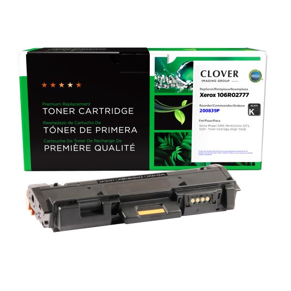 REMANUFACTURED XEROX HIGH YIELD TONER CARTRIDGE  - 106R02777