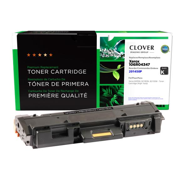 REMANUFACTURED XEROX HIGH YIELD TONER CARTRIDGE  - 106R04347