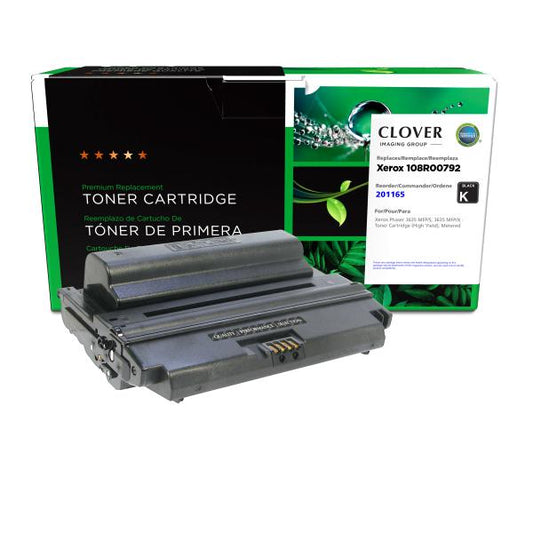 REMANUFACTURED XEROX HIGH YIELD METERED TONER CARTRIDGE  - 108R00792