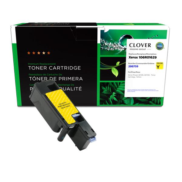 REMANUFACTURED XEROX YELLOW TONER CARTRIDGE  - 106R01629