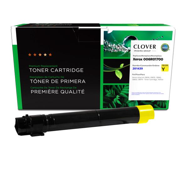 REMANUFACTURED XEROX YELLOW TONER CARTRIDGE  - 006R01700