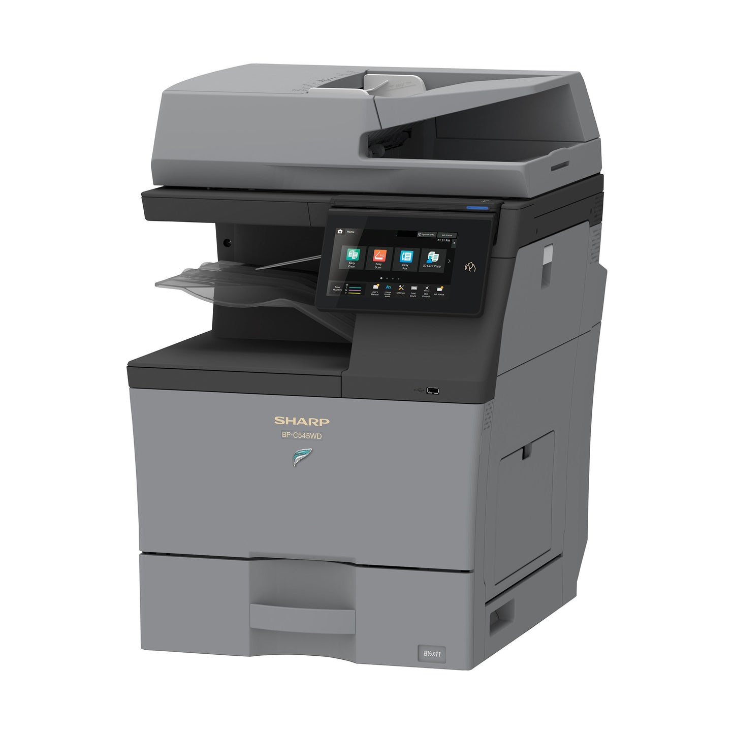 SHARP 35PPM COLOR A4 MFP - BP-C535WD