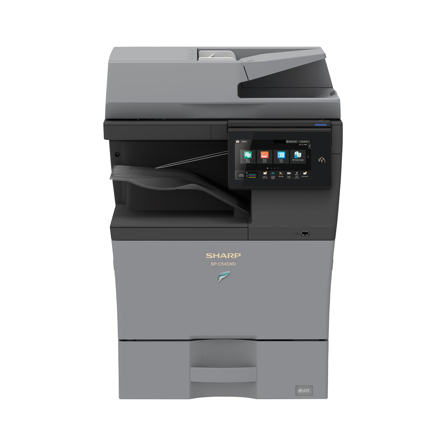 SHARP 45PPM COLOR A4 MFP - BP-C545WD