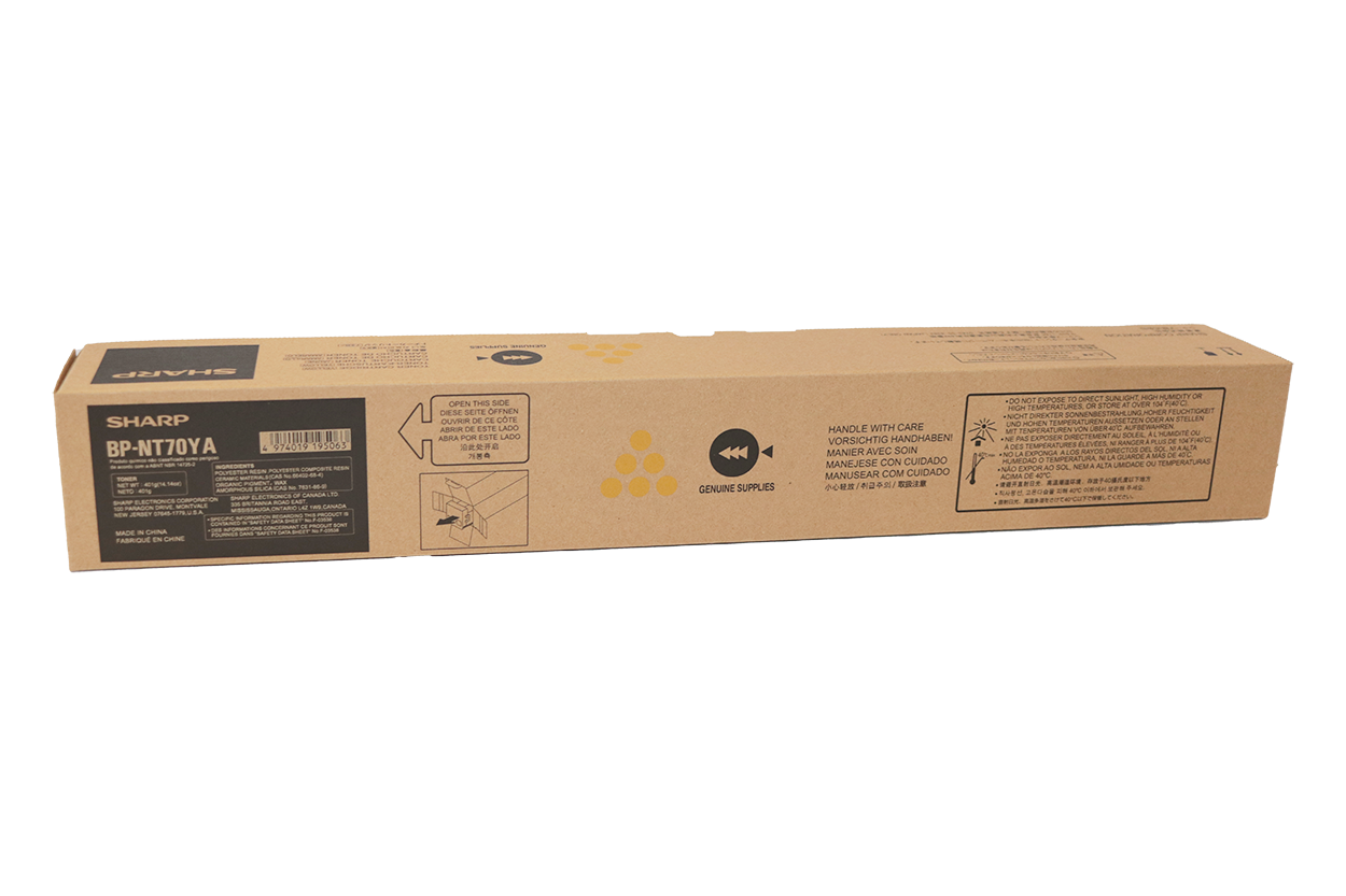 TONER AMARILLO SHARP BPNT70YA