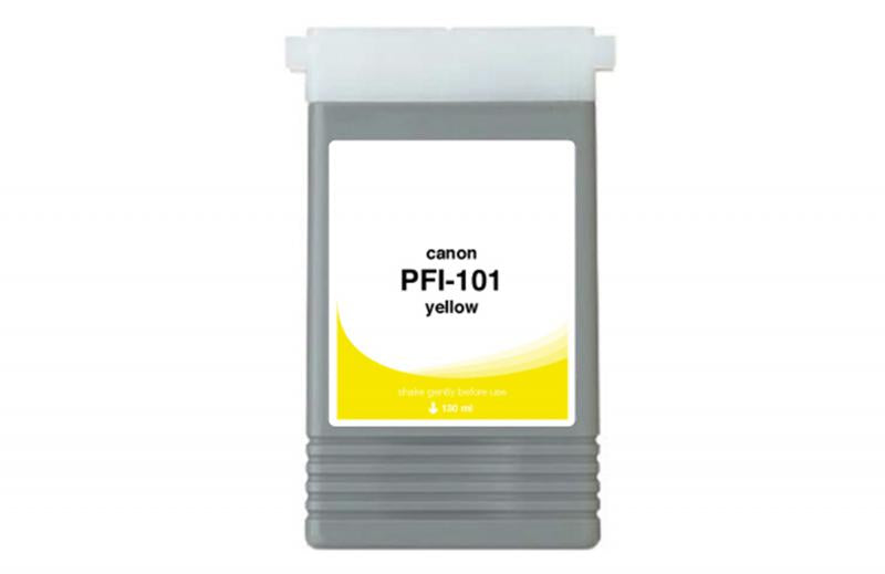 NON-OEM CANON NEW YELLOW WIDE FORMAT INK CARTRIDGE  - 0886B001AA