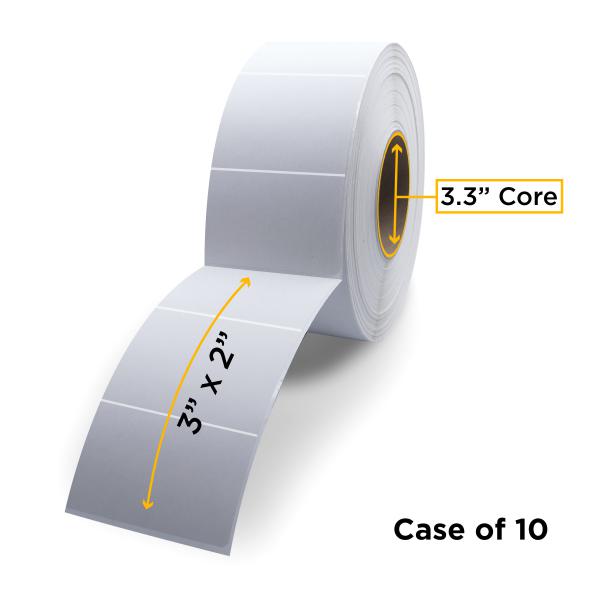 EPSON NON-OEM NEW DIRECT THERMAL LABEL ROLL 1.0" ID X 3.3" MAX OD