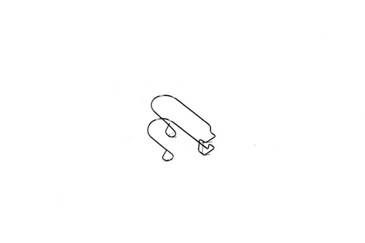 HP 5100 DELIVERY ROLLER SPRING - RB2-2076-000