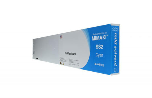 NON-OEM MIMAKI NEW CYAN WIDE FORMAT INKJET CARTRIDGE  - SPC-0380C