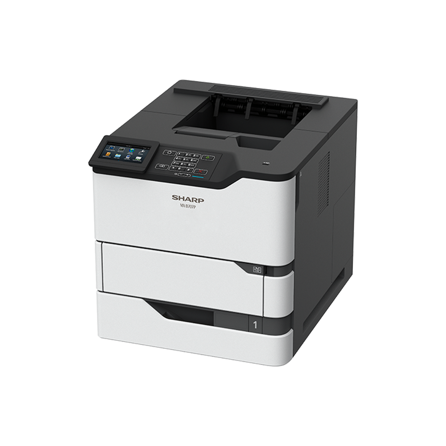 SHARP 55PPM A4 MONOCHROME PRINTER - MX-B557P