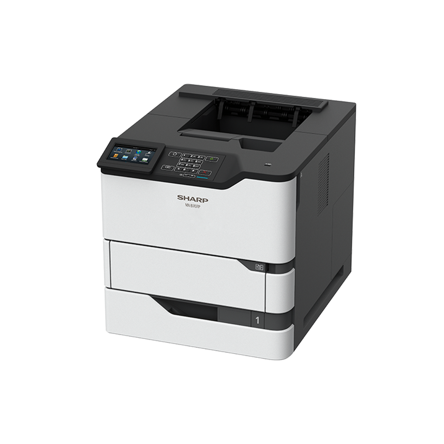 SHARP 70PPM A4 MONOCHROME PRINTER - MX-B707P