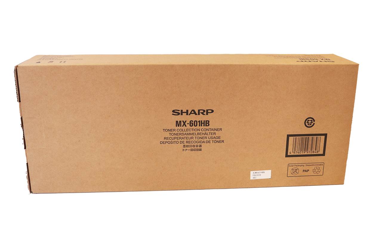 SHARP TONER COLLECTION CONTAINER (REPLACES MX607HB) - MX601HB