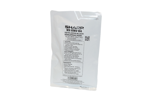 SHARP BLACK DEVELOPER (REPLACES MX60NVBA) - MX61NVBA