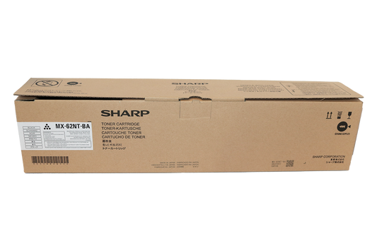 SHARP BLACK TONER - MX62NTBA