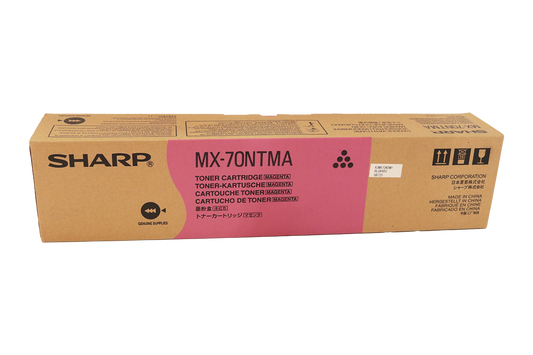 SHARP MAGENTA TONER - MX70NTMA