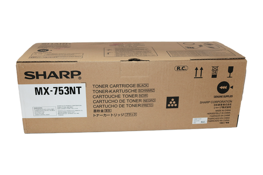 SHARP BLACK TONER - MX753NT